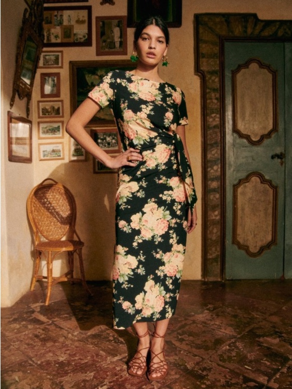 Sezane PIPPA COTTON DRESS in Pila